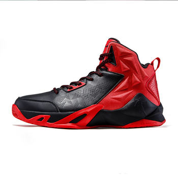 Jordan Basketball Shoes ເກີບຜູ້ຊາຍ 2023 Summer High Top Student Sports Shoes Men's Shock Absorbing Silver Knights ແທ້ຈິງແລ້ວ Sneakers ສີຟ້າ