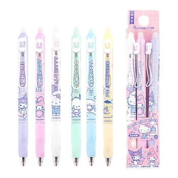 Guangbo sanrio press-to-erasable pen wipes clean