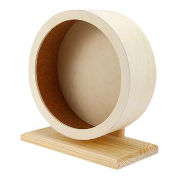 Tu yichen wooden silent hamster vertical large running wheel