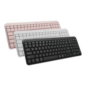 Logitech k251 wireless bluetooth keyboard office home laptop desktop business portable long battery life unpacking