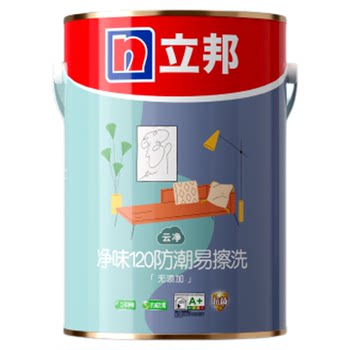 Nippon paint 120 moisture-proof and easy-to-scrub latex paint