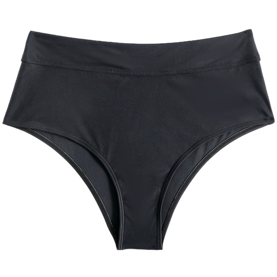 Bañador de bikini triangular de cintura alta para mujer, cintura ancha europea y americana