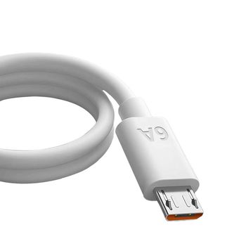 ສາຍສາກ 6A super fast charging usb charging cable flash charging for Android Huawei Honor vivo mobile phone universal charger cable fast charging single head original trapezoidal charging treasure ຕິດຕັ້ງສ່ວນຂະຫຍາຍຂອງແທ້