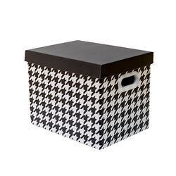 Paper Gift Storage Box, Cardboard Box with Lid, Storage Box, Office File Basket, Clothing Organizer Box, Student Book Storage Box