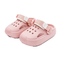 kappakids summer new childrens hole slippers Baotou anti-kick beach sandals for boys and girls