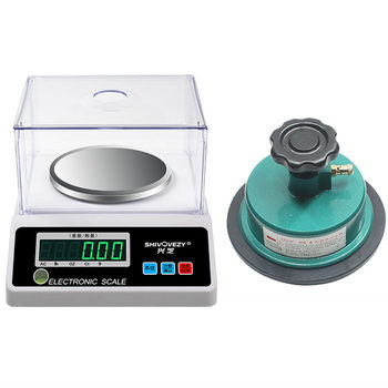 Textile weight sampler gram weight electronic ຊັ່ງນໍ້າໜັກແຜ່ນ fabric fabric paper Electronic balance scale 0.01 gram weight instrument