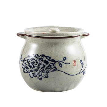 Underglaze color ceramic high temperature resistant lard jar chili oil jar