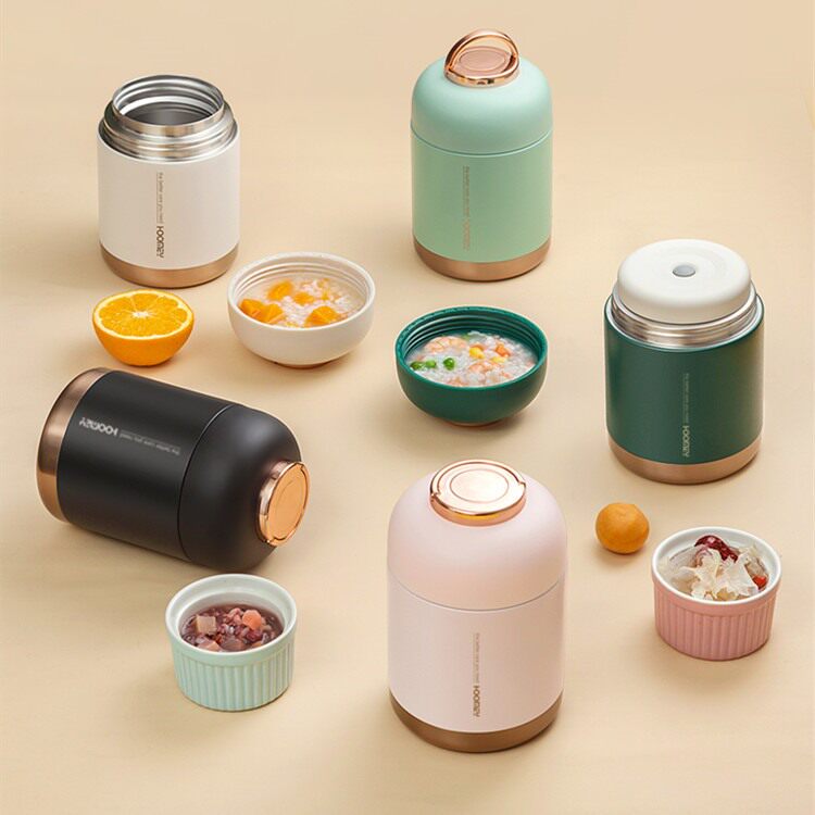 好物焖烧杯316不锈钢女闷烧壶食品级保温粥陶瓷带饭便携罐大优选