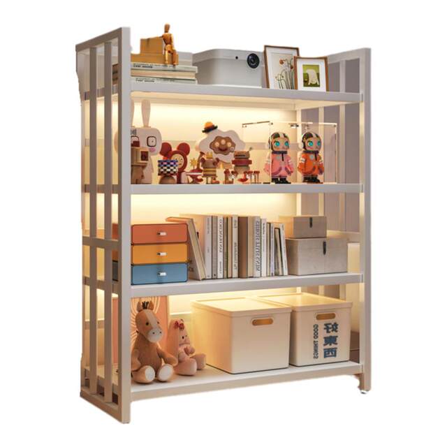 Bookshelf floor-standing snacks toy storage rack