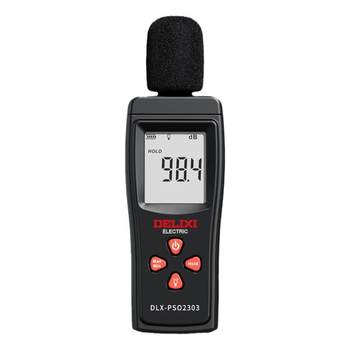 Delisi noise meter professional digital display