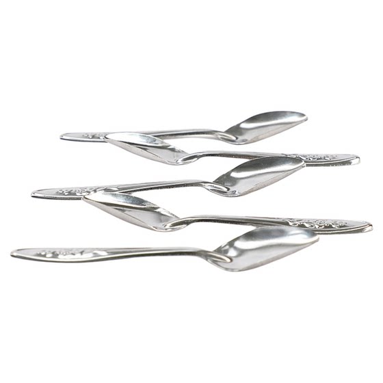 Parrot chicks stainless steel breast feeder bird spoon feeding tool Xuanfeng young bird hand feeding 1