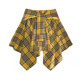 Short A-line American plaid fashion jazz dance skirt