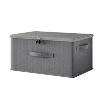 Lockable storage box password box safekeeping box password lock storage box storage box dormitory student anti-privacy small box
