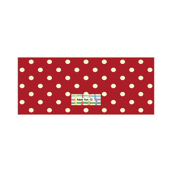 Retro polka-dot bay window cushion for balcony, suitable for all seasons, korean style, wrinkle-free, skin-friendly, non-slip, plush bedroom window seat cushion