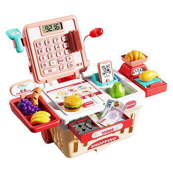 Supermarket cash register children's kitchen play house toys