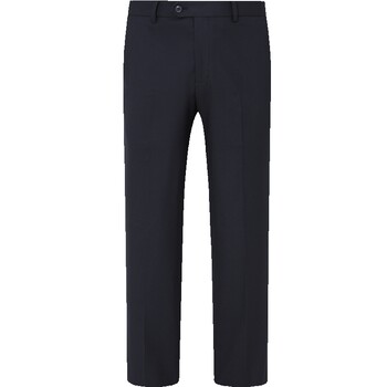 Containing wool langdeng men's business trousers 2026 spring straight skin-friendly formal wear commuting long trousers for men