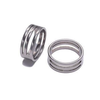 ສະແຕນເລດເປີດ ring ring opener ring hanger DIY ເຄື່ອງປະດັບ handmade auxiliary tools ວັດສະດຸອຸປະກອນເສີມ