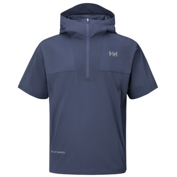 Helly hansen/hh 25 ເສື້ອຢືດກາງແຈ້ງແບບມີນ້ຳໜັກເບົາ ຍ່າງປ່າ ເສື້ອທີເຊີດມີໝວກລະບາຍອາກາດໄດ້ດີ