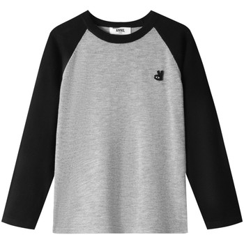 Annai children's clothing boys and girls round neck sweater knitted sweater winter casual color block light and warm Annai children's clothing boys and girls round neck sweater knitted sweater winter casual color block light and warm