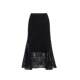 Vq zone Ayazhi Vero Moda skirt 26 summer solid color lace elastic waistband lined fishtail mid-length skirt