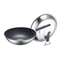 Супорейр с титановым сковотуром без покрытий Pan Official Gas Oven Frying Pan