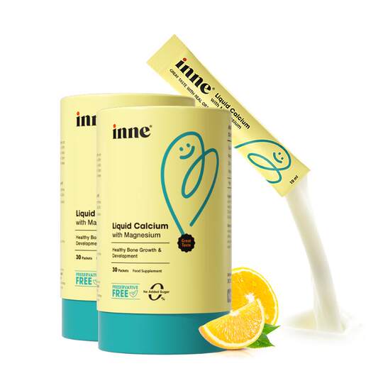 inne因你小金条钙镁锌液体钙婴幼儿宝宝d3婴儿钙K2补钙非乳钙*2