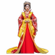 New stage costume queen red slippers