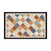 Kitchen floor mat anti-slip, oil-proof, wipeable and wash-free carpet