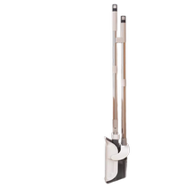 Broom and dustpan set combination household broom sweeping garbage shovel plastic thickened wiper rub garbage bucket