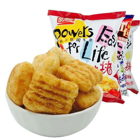 Panpan 105g BBQ office casual bagged chicken flavor nuggets
