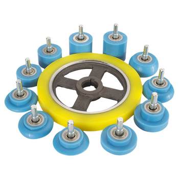 Covering machine glue wheel polyurethane glue wheel woodworking accessories