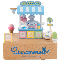 Cats Sky City Sanrio Big Eared Dog IP joint wooden music box Yugui Dog birthday gift for girlfriend