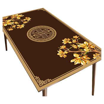 New chinese-style waterproof and oil-resistant dining table mat New chinese-style waterproof and oil-resistant dining table mat