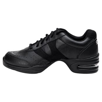 Sansha French Sansha Square Dance Shoes for Women, Breathable Genuine Leather Modern Dance Shoes, Soft Sole Jazz Dance Shoes, Air Cushion