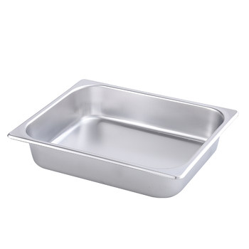 304 stainless steel portion basin rectangular basin with lid commercial fast food truck buffet basin serving basin square plate box