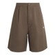 Adidas Adidas clover ໂສ້ງຂາສັ້ນຜູ້ຊາຍ embroidered logo woven casual pants ຫ້າໄຕມາດ KG6694