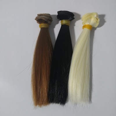 taobao agent High -temperature silk doll wigs of soft silk hair