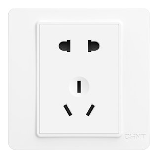 Zhengtai switch socket panel household 86 type oblique five-hole wall one open single open 4 concealed seven air conditioners 16A porous