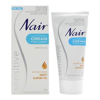 澳洲Nair脱毛膏温和无痛无刺激比基尼腋下脱毛膏全身脱毛面部女