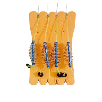 Pig alarm fishing for large flow water bait integrated special line set for square material sea rod fishing anti-hanging base line Pig alarm fishing for large flow water bait integrated special line set for square material sea rod fishing anti-hanging base line