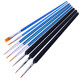 Line pencil clay face pen figure pointed brush