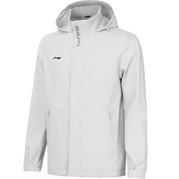 Li ning windbreaker hooded women's sports windbreaker jacket