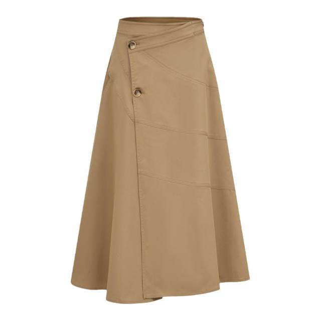 Mandes' mid-length commuter skirt