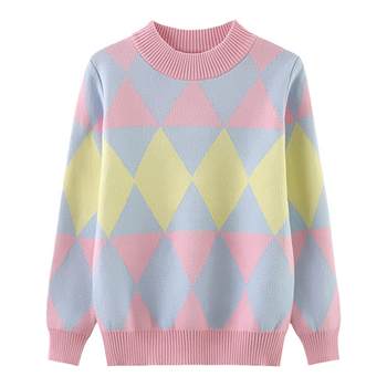 Hengyuanxiang girls' clothing autumn and winter sweaters for big kids 10