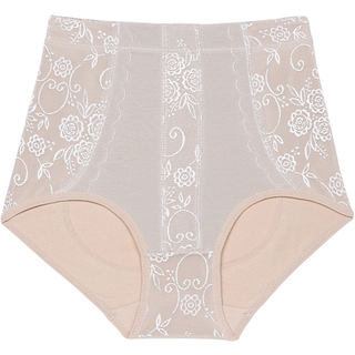 收腹内裤女中腰纯棉产后提臀塑身收腹裤束缚大码塑形高腰瘦小肚子