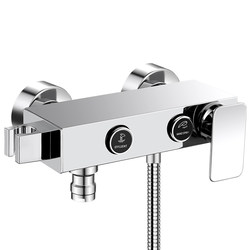 Shower mixed water valve shower water faucet bathroom bathtub water heater bathing set Sanheli -hot switch valve