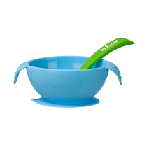 b box imports suction cup bowl training bowl baby coveting bowl children cutlery baby dinner plate silicone gel spoon Australia