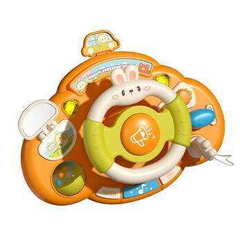 Osage baby stroller music steering wheel hanging toy