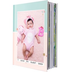 Customized baby kindergarten graduation commemorative photo album. Print the photos into a photo book and magazine.