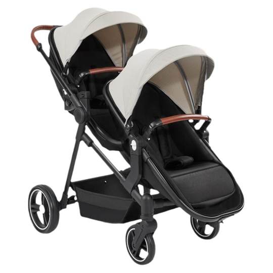 SWEETYFOX twin stroller double seat storage
